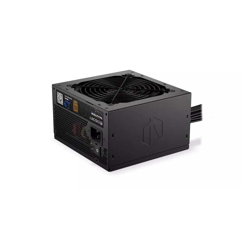 Toiteplokk ENDORFY Vero L6 750 W, 24-kontaktiline ATX, 80 PLUS Bronze, 120 mm ventilaator, must