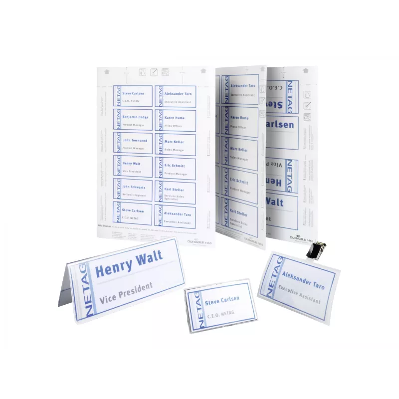 Label Durable 1455-02 Valge