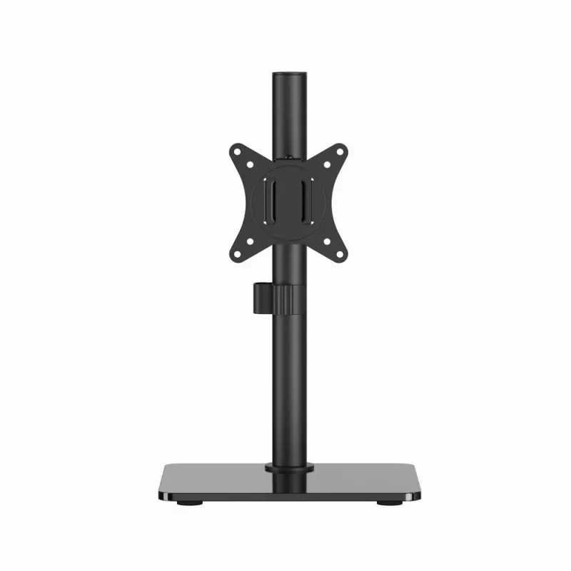 Monitor desk stand GEMBIRD MS-D1ST-03 full motion for 17–32 inch screens, steel, Must, VESA 75x75–100x100, 9 kg