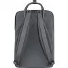 Vabaaja seljakott Fjällräven Kanken Laptop 15 tolli, hall — 280×160×400 mm, polüamiid/PP/vinüül