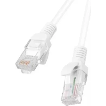 Võrgukaabel Lanberg PCU6-10CC-0100-W 1m Cat6 U/UTP Valge