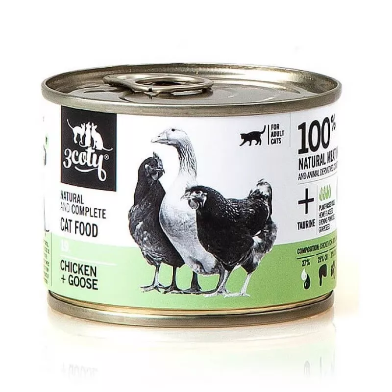 3COTY 19. Kana ja hani - märg kassitoit - 180g