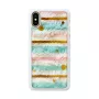 Nutitelefoni ümbris iKins iPhone XS / iPhone XS Max jaoks — pop mint Must