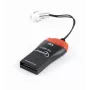 Kaardilugeja Gembird FD2-MSD-3 USB 2.0 must punane