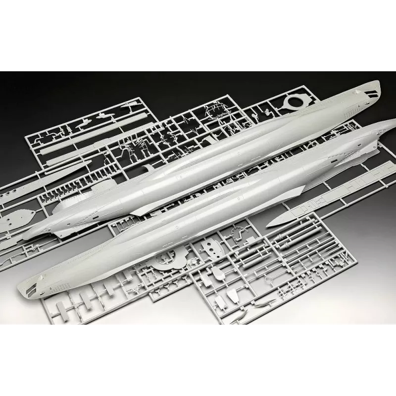 Plastmudelikomplekt REVELL Saksa allveelaev Type VII C/41 1/72 mõõtkavas