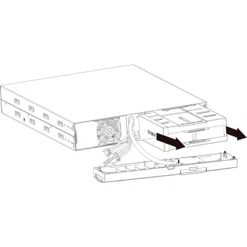 Akupakett PowerWalker VFI 10000P/RT LCD jaoks (asendus, ühilduv mudel VFI 10000P/RT)