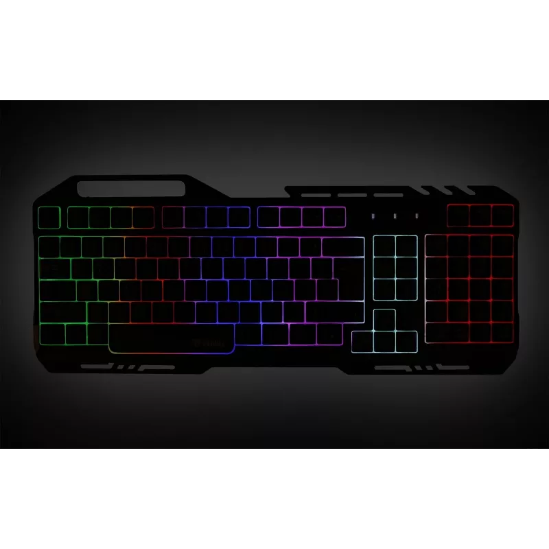 Klaviatuur YKB 3200 SHADOW metal, LED