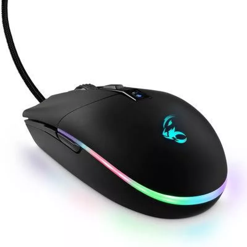 Mänguhiir MediaRange MRGS202 — paremakäeline, optiline, 4000 DPI, 6 nuppu, USB Type-A, must
