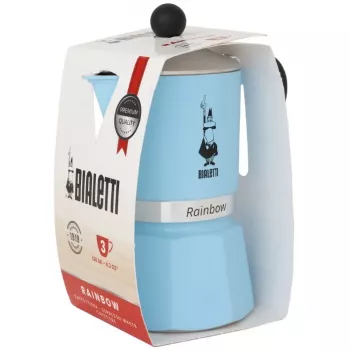 Bialetti Rainbow 0,06 L Alumiiniumist Termoplastist Sinine Kohvimasin