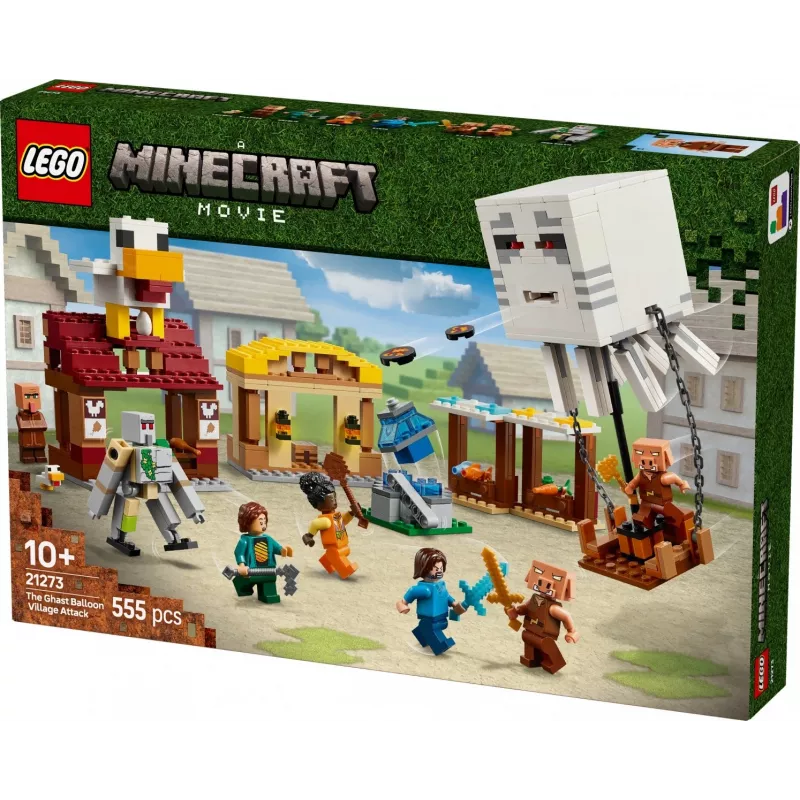 LEGO MINECRAFT 21273 Ghasti õhupalliküla rünnak