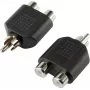 SpeaKa Professional RCA Audio Y-Adapter [1x RCA-Plug - 2x RCA-Socket] Must (SP-7870160)
