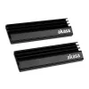 Akasa A-M2HS01-KT02 arvuti jahutussüsteem, pooljuhtketta jahutusradiaator, must, 1–2 (A-M2HS01-KT02)