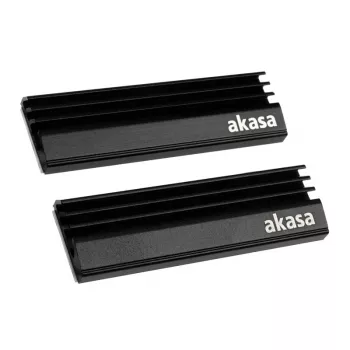 Akasa A-M2HS01-KT02 arvuti jahutussüsteem, pooljuhtketta jahutusradiaator, must, 1–2 (A-M2HS01-KT02)