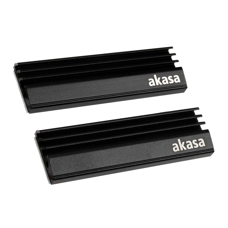 Akasa A-M2HS01-KT02 arvuti jahutussüsteem, pooljuhtketta jahutusradiaator, must, 1–2 (A-M2HS01-KT02)