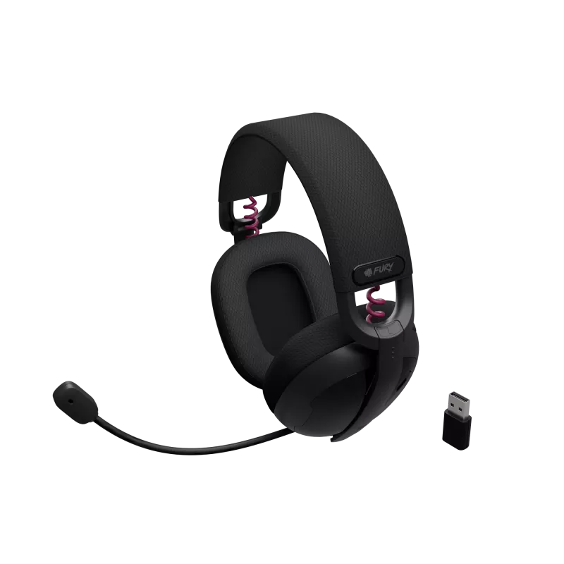 Genesis Fury Fukiya F6 mängupeakomplekt | Bluetooth | Üle kõrva | Mikrofon | Juhtmevaba | Must