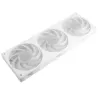 AKASA Vegas A36 120mm ARGB korpuseventilaatorid - valge (3-pack)