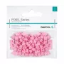 Kummist PIXEL pakk 100 tk 9,8 g DeepCoolilt — universaalsed kummitükid, roosad, blisterpakendis
