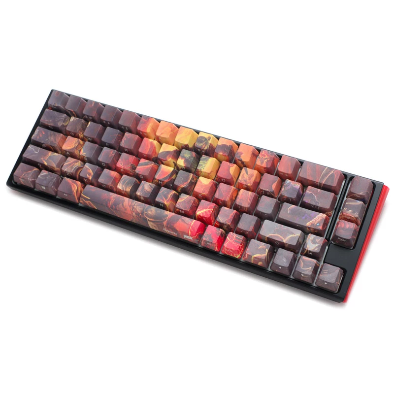 Ducky One 3 SF Doom Limited Edition klaviatuur Mängimine USB QWERTY UK English Mitmevärviline