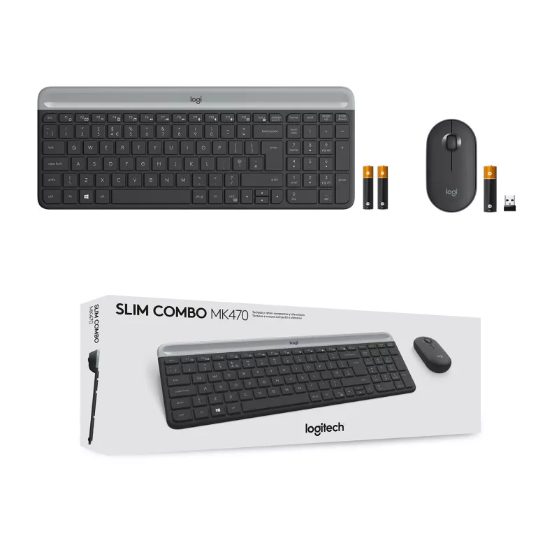 klaviatuur and hiir Combo Logitech MK470 õhuke Combo