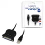 LogiLink UA0054A Paralleelkaabel Must 1,8 m