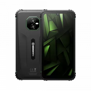 Nutitelefon myPhone Hammer Ranger LTE 6,3 tolli 8GB 256GB must-roheline