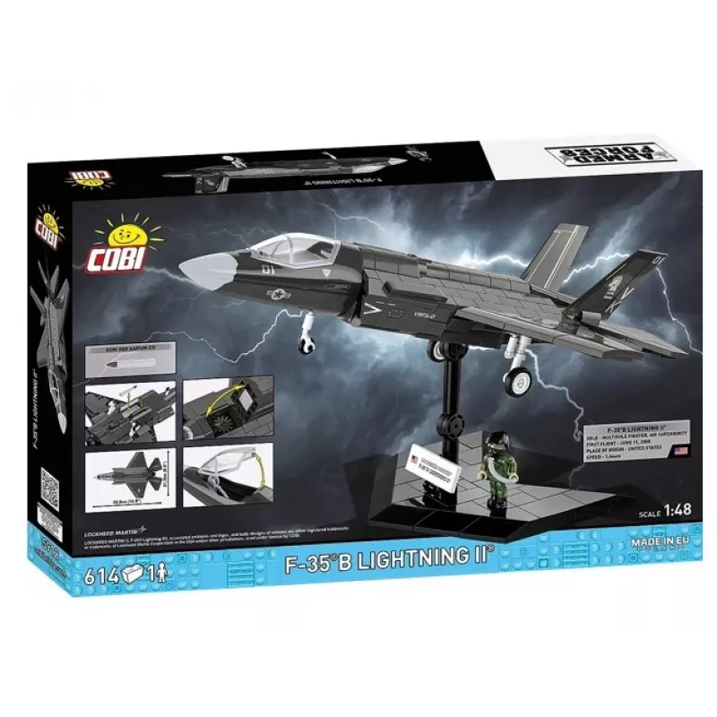 F-35B Lightning II ehitusklotsid - 614 tükki