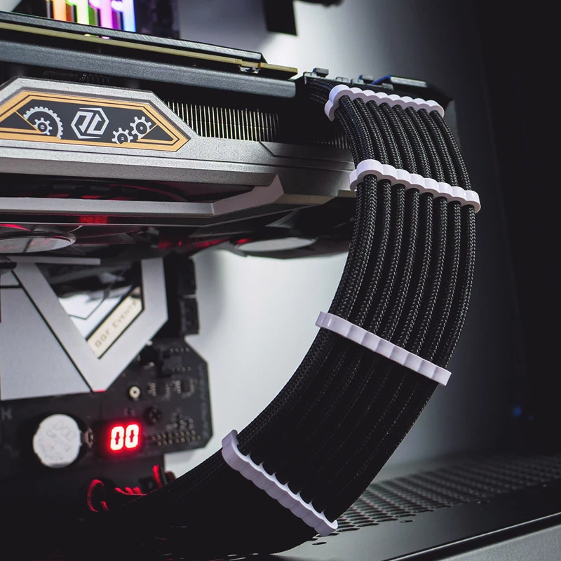 CableMod PRO Bridged kaabel Comb Kit - valge (CM-COM-BKIT-PBPW-R)