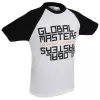 Global Masters T-särk GM Text - Valge (XXL)