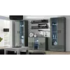 Cama Kummut 120 cm SOHO S7 hall/hall läikiv