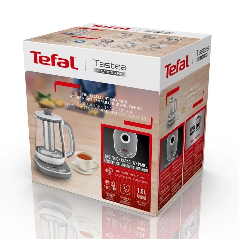 Tefal BJ551B10 teekeetja 1.5 L 1430 W Hall, Valge