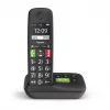 Gigaset E290A analoog-/DECT-telefon helistaja ID-ga must
