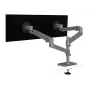 Ergotron LX Pro - Kinnituskomplekt (kahe käega) - 2 LCD-ekraanile - perforatsiooniplaadile kinnitamiseks - Alumiinium - Tumehall - Ekraani suurus: kuni 61 cm (kuni 24 tolli)