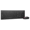 Juhtmevaba klaviatuuri ja hiire komplekt Lenovo Essential Wireless Combo Gen2 — must, kompaktne paigutus, juhtmevaba ühendus