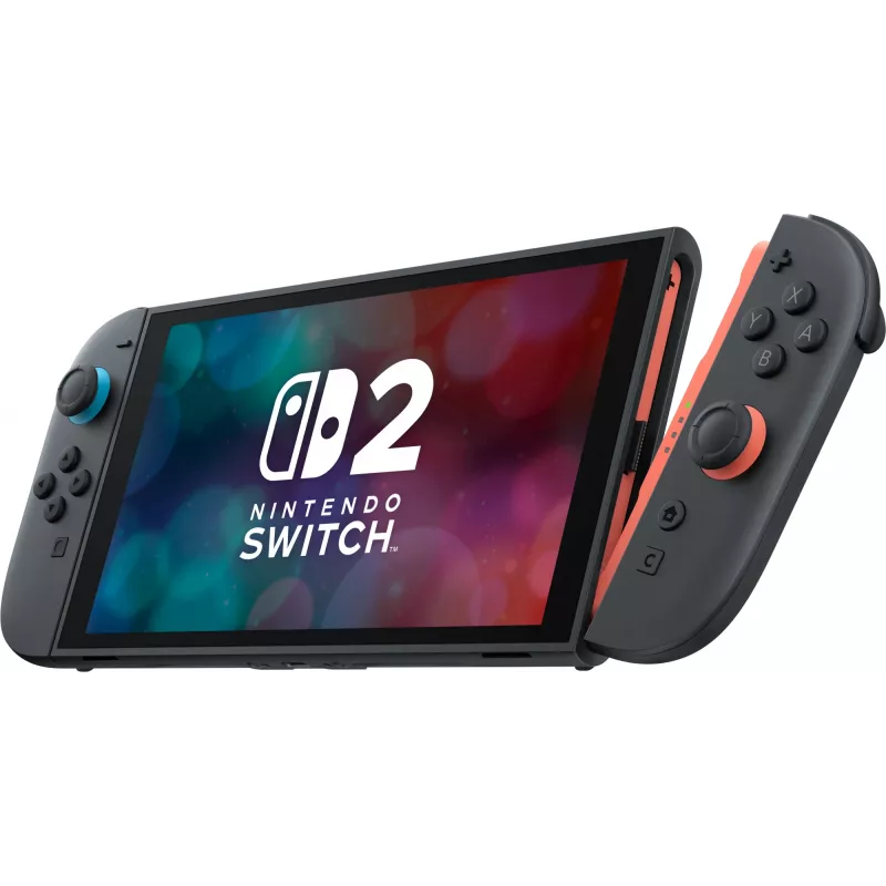 Nintendo Switch 2, Nintendo Switch 2, Must, Analog / Digital, D-Pad, Home button, Menu Taste, Võimsus-Taste, Buttons, LCD