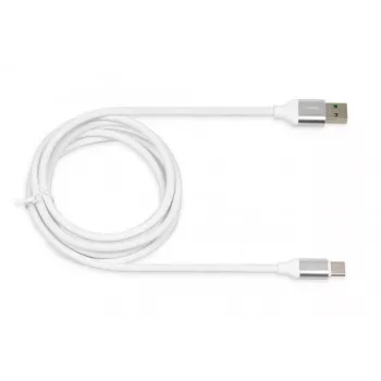 USB A – USB C kaabel IBOX IKUMTCWQC 1,5 m, USB 2.0, 3 A, valge