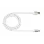 USB A – USB C kaabel IBOX IKUMTCWQC 1,5 m, USB 2.0, 3 A, valge