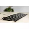 Klaviatuur SPEEDLINK SL-640010-BK USB saksa must täissuuruses 110 klahvi