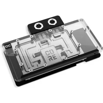 Alphacool Core RX 9070 XT Steel Legend GPU veeblokk tagumise plaadiga