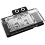 Alphacool Core RX 9070 XT Steel Legend GPU veeblokk tagumise plaadiga