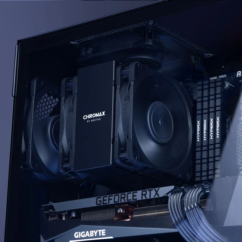 Noctua NA-HC8 chromax.Must Heatsink Cover