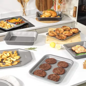 Küpsetusaluste komplekt Salter BW13675 3-osaline mittenakkuv ahjukindel