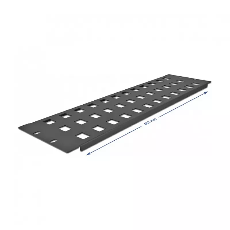 Keystone-paneel DeLOCK 19-tolline Keystone Patch Panel 48 porti 3U must