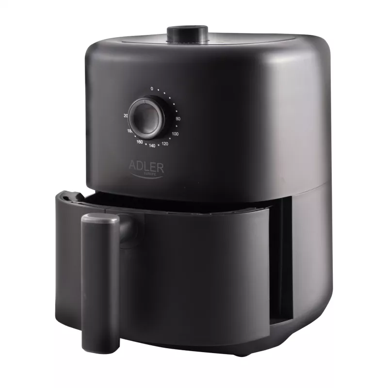 Adler AD 6310 õhufritüür, üksik, 3 L, 2200 W, kuumõhkfritüür, must