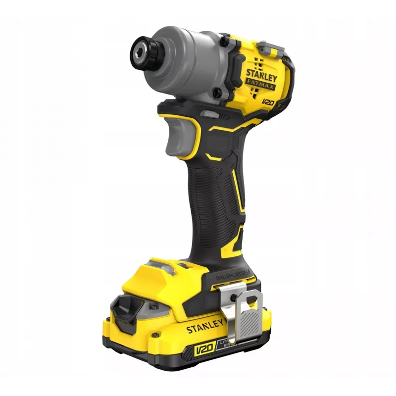 Akutrell STANLEY SFMCF830D2K-QW 18V Li-Ion, 2 Ah x2, 3 käiku, 203 N·m, 3200 p/min, LED, püstolkäepide