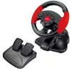 Mängurool ESPERANZA EG103 — PC/PS2/PS3, 13 nuppu, vibratsioon, kiirendusmõõtur, must/punane