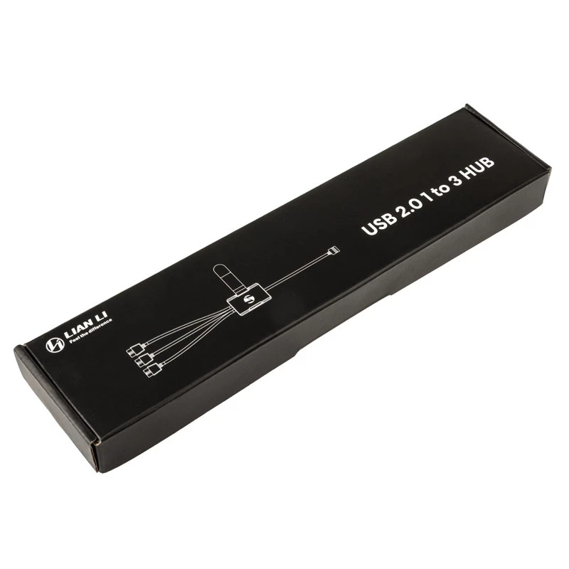 USB-jaotur Lian Li PW-U2HB — 3x USB-A 2.0 porti