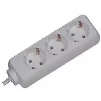 Pikendusjuhe Bachmann 3x Schuko H05VV-F 3G 1.50mm² 16A/3680W 3m