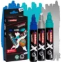 Marker set Edding 4-6900-3-1 — 3 pcs, ots 2.0–10.0 mm, sorteeritud värvid