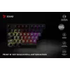 Savio Phenix SAVGK-RED mänguklaviatuur USB RF juhtmevaba Bluetooth QWERTY
