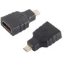 Micro HDMI adapter ShiverPeaks BS77413 isane emasele, must